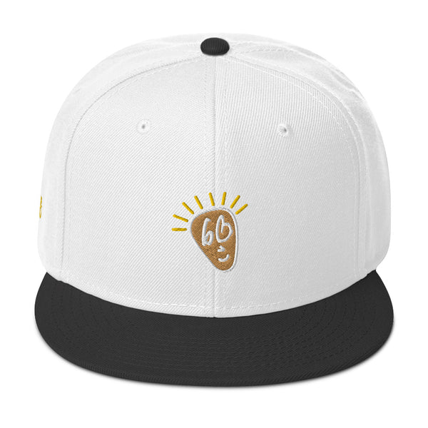 bb Cartoon Face Snapback Hat