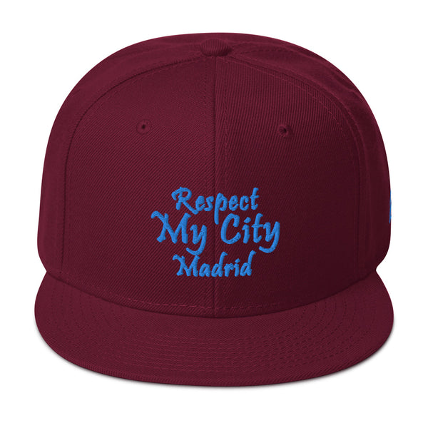 Respect My City Madrid Snapback Hat