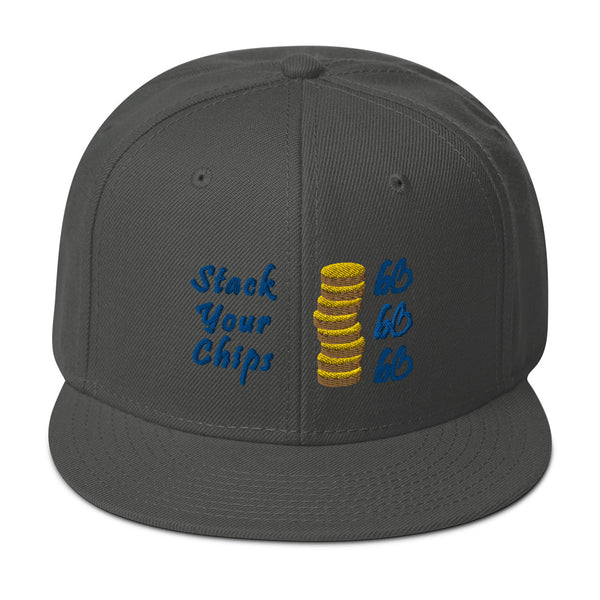 Stack Your Chips Snapback Hat