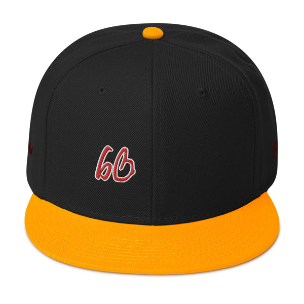 Small bb Logo Snapback Hat