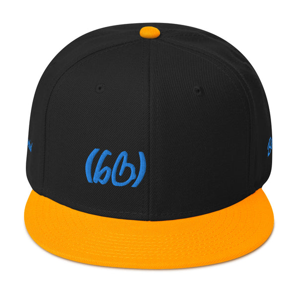Small bb In Brackets Snapback Hat