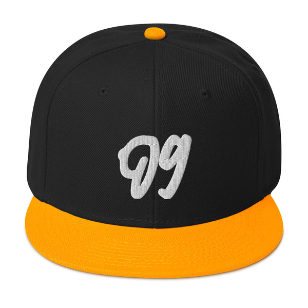 Upside Down Logo Snapback Hat