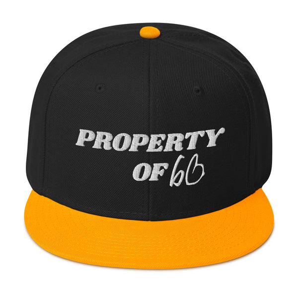 PROPERTY OF bb Snapback Hat