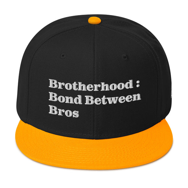 Bond Between Bros Snapback Hat