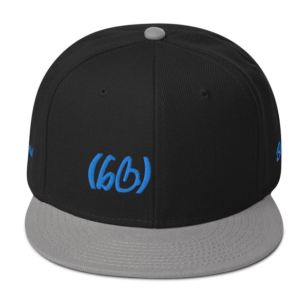 Small bb In Brackets Snapback Hat