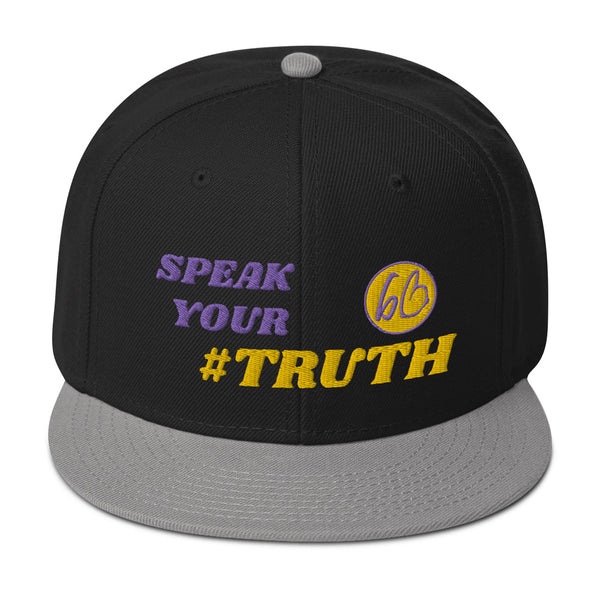 SPEAK YOUR #TRUTH Snapback Hat