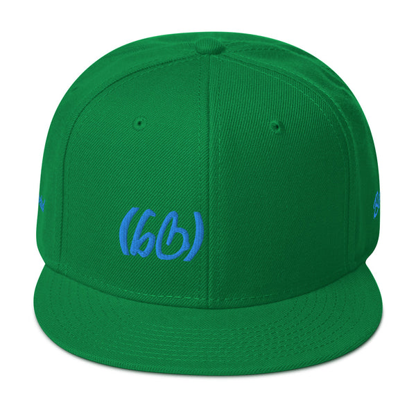 Small bb In Brackets Snapback Hat