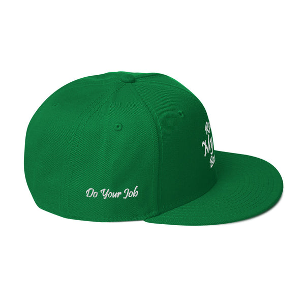 Respect My City Boston Snapback Hat