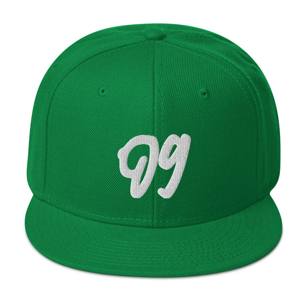 Upside Down Logo Snapback Hat