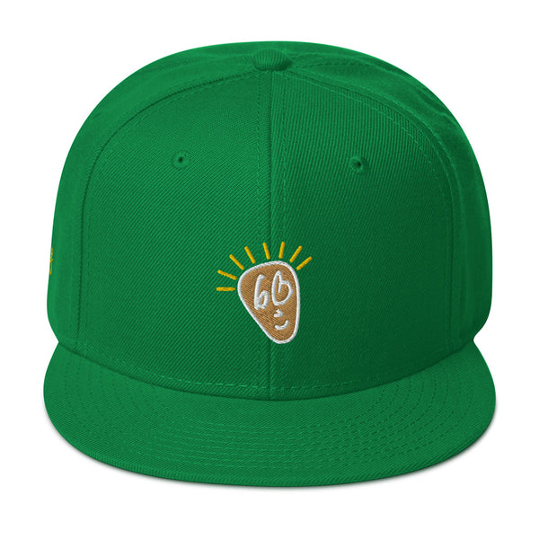 bb Cartoon Face Snapback Hat