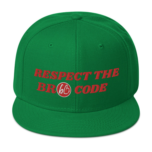 BRO CODE Snapback Hat