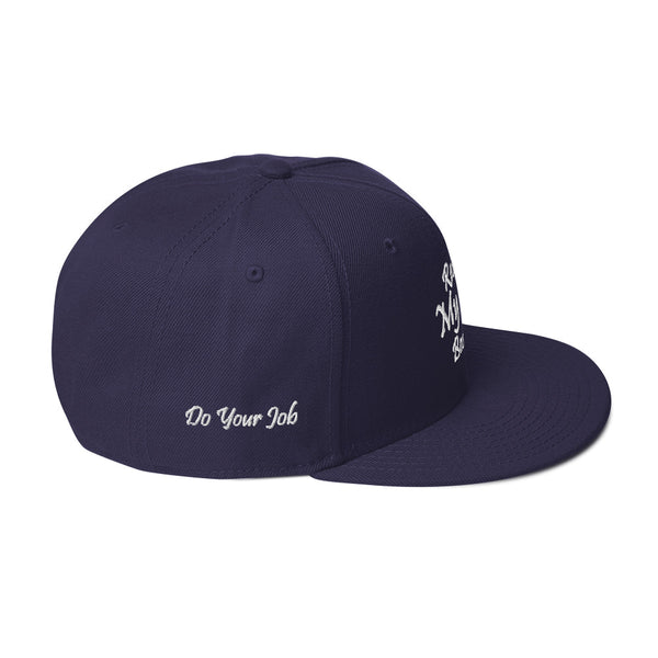 Respect My City Boston Snapback Hat