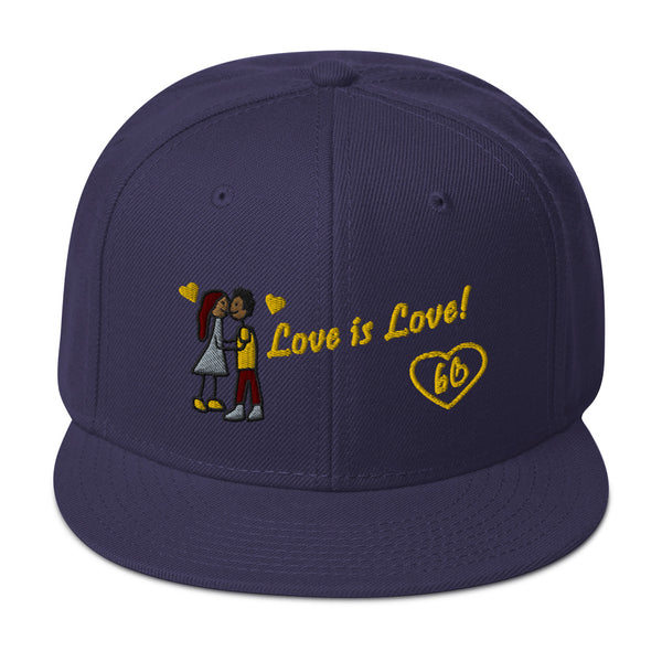 Love Is Love Snapback Hat