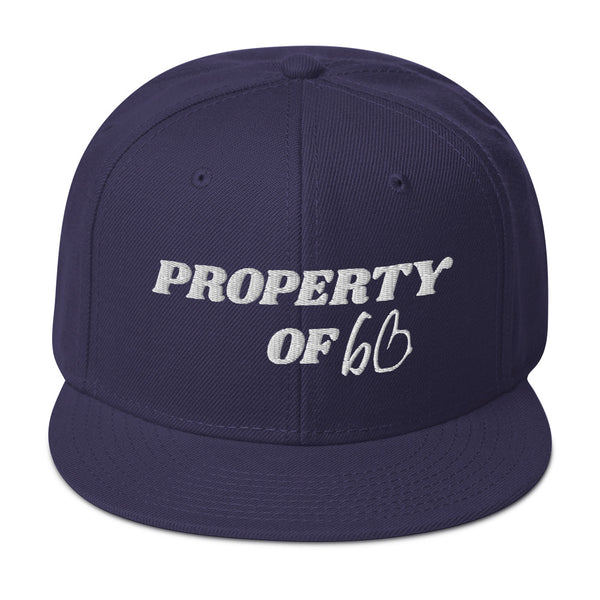 PROPERTY OF bb Snapback Hat