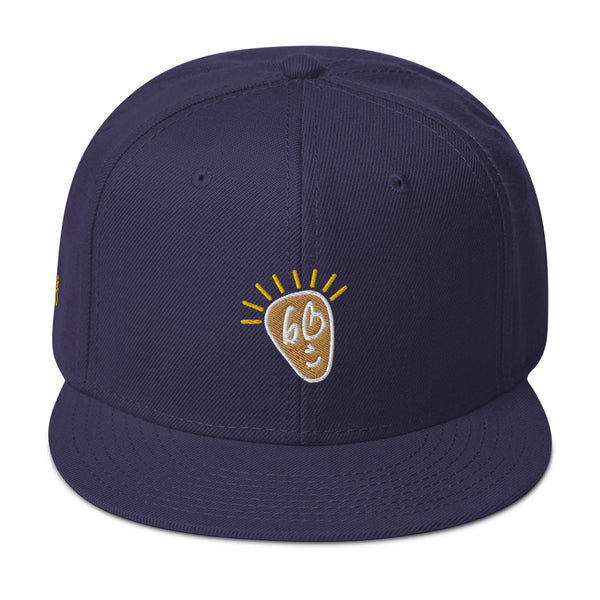 bb Cartoon Face Snapback Hat