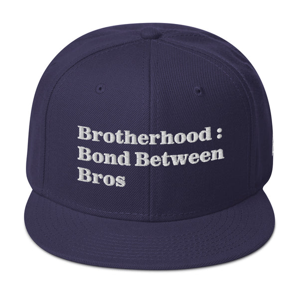 Bond Between Bros Snapback Hat