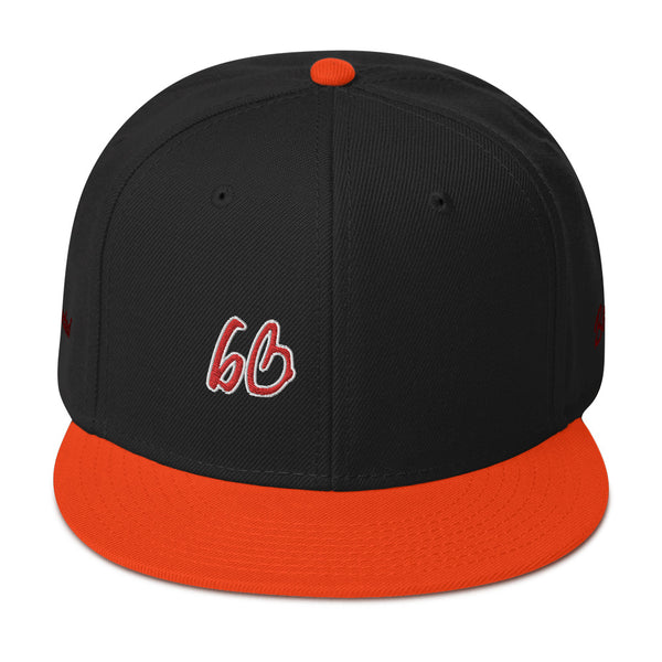 Small bb Logo Snapback Hat