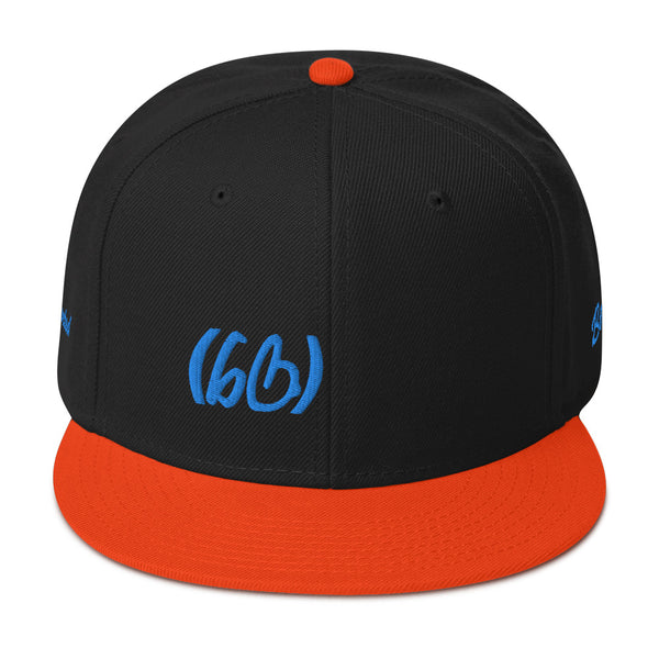 Small bb In Brackets Snapback Hat