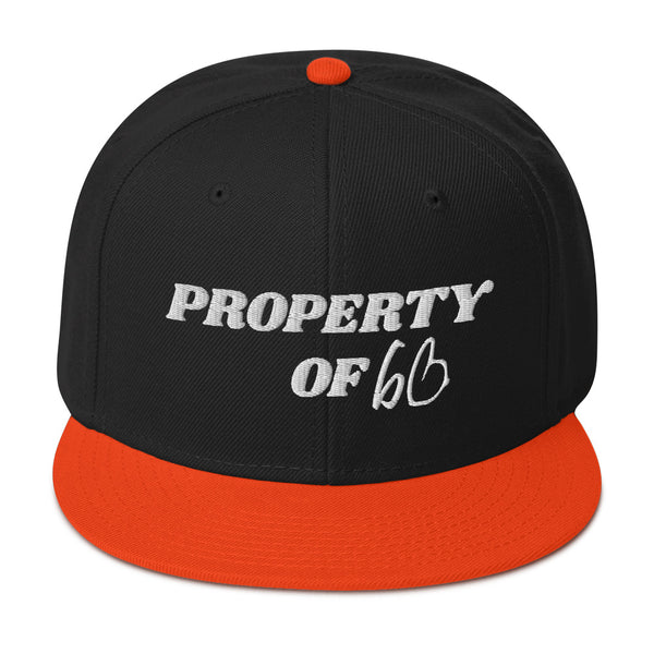 PROPERTY OF bb Snapback Hat