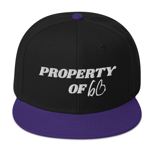 PROPERTY OF bb Snapback Hat