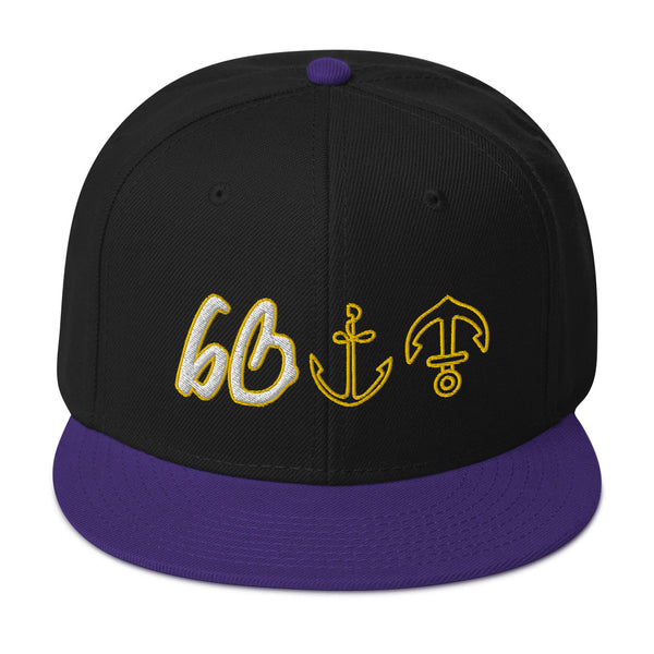 bb ANCHORS Snapback Hat