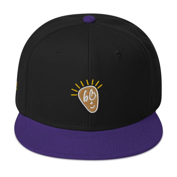 bb Cartoon Face Snapback Hat
