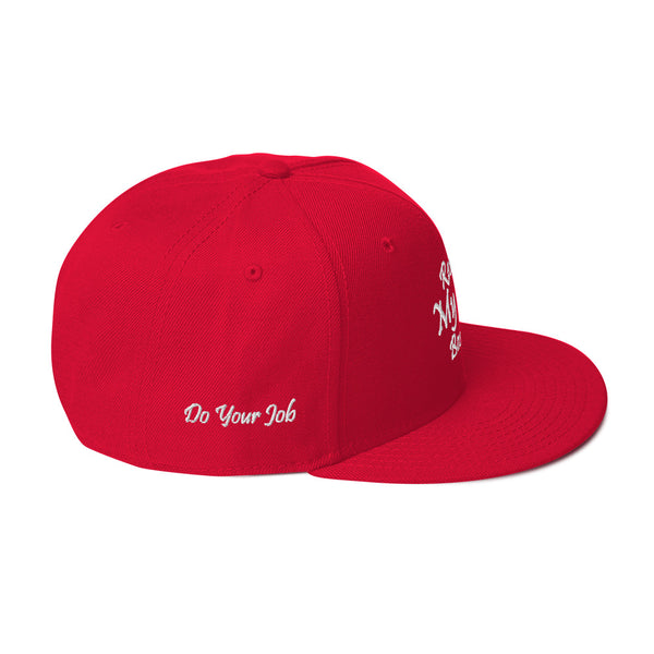 Respect My City Boston Snapback Hat