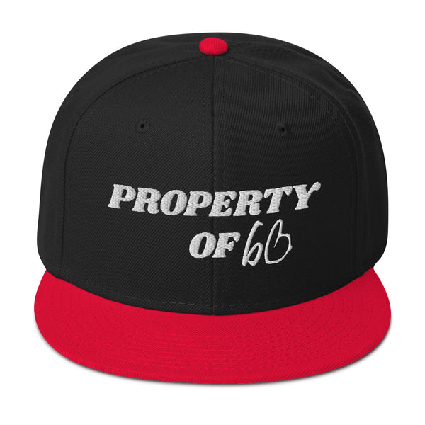 PROPERTY OF bb Snapback Hat