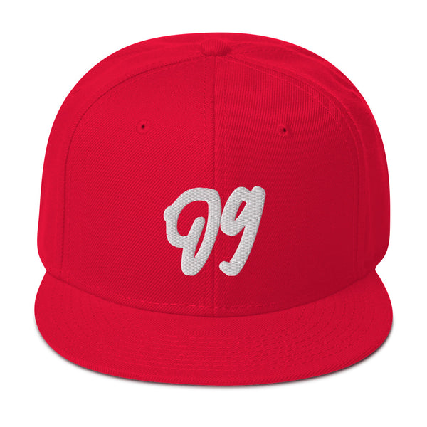 Upside Down Logo Snapback Hat