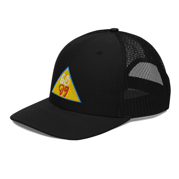 bb Pyramid Logo Trucker Hat