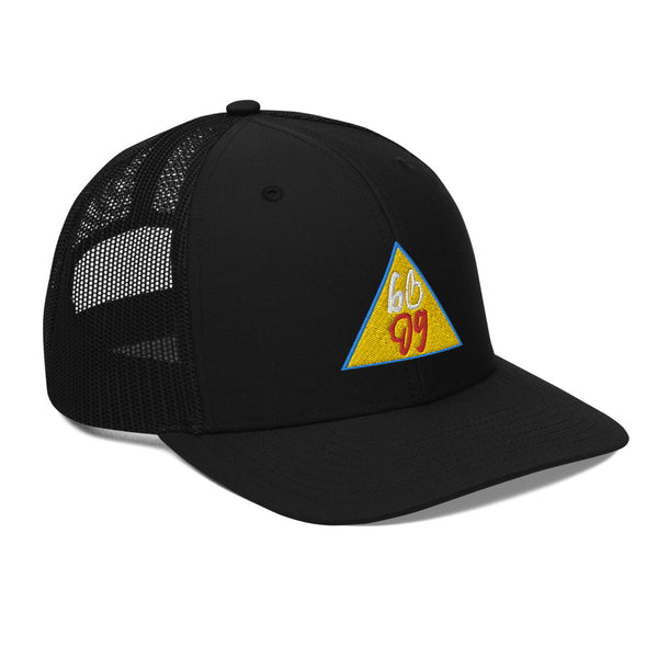 bb Pyramid Logo Trucker Hat