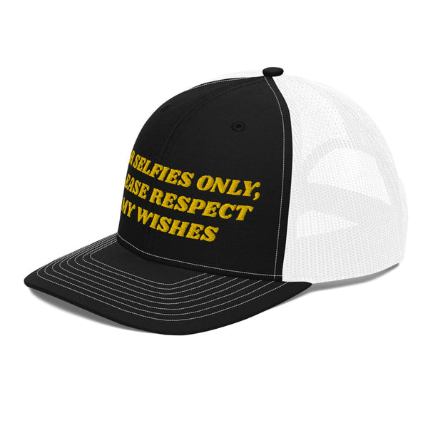 FOR SELFIES ONLY Trucker Hat