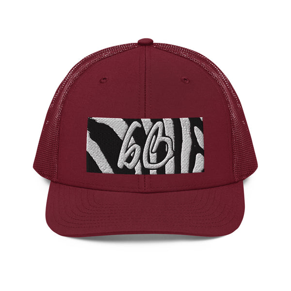 bb Zebra Trucker Hat
