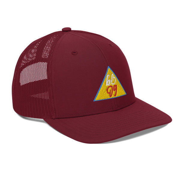 bb Pyramid Logo Trucker Hat