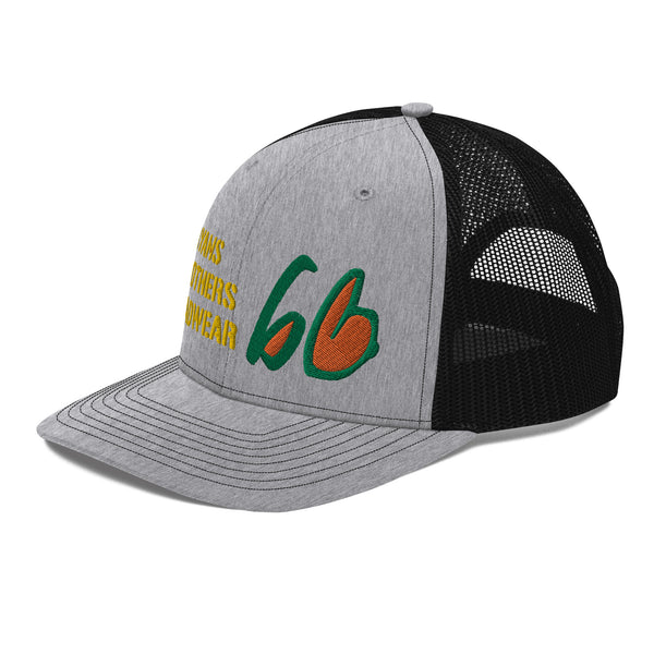 Stencil bb Trucker Hat