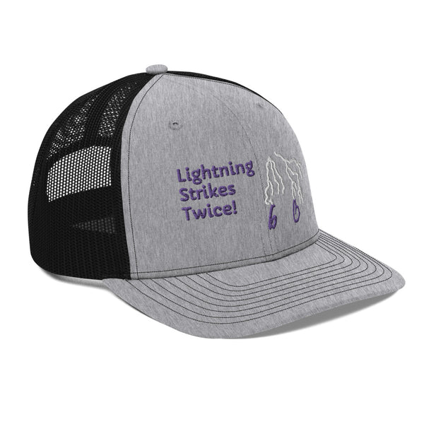 Lightning Strikes Twice Trucker Hat