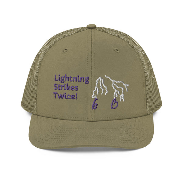 Lightning Strikes Twice Trucker Hat