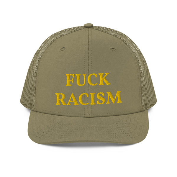 FUCK RACISM Trucker Hat