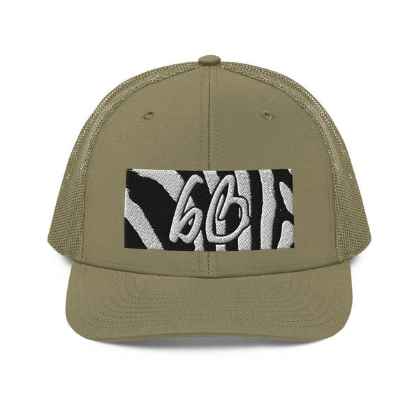 bb Zebra Trucker Hat