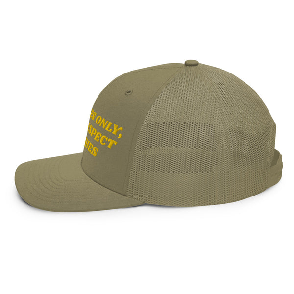 FOR SELFIES ONLY Trucker Hat
