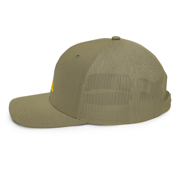 bb Pyramid Logo Trucker Hat
