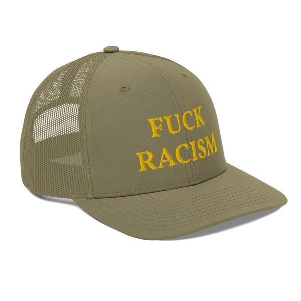 FUCK RACISM Trucker Hat