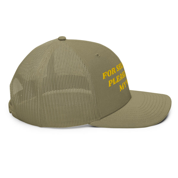 FOR SELFIES ONLY Trucker Hat