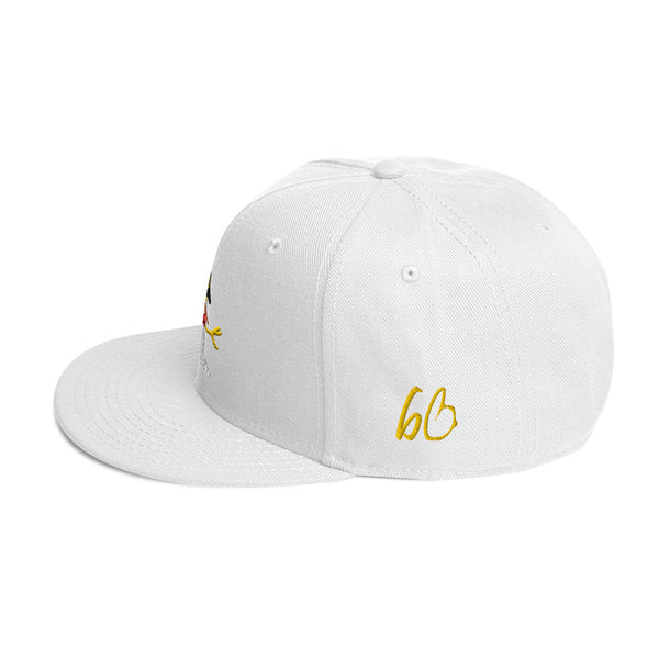 bb Snowman Snapback Hat
