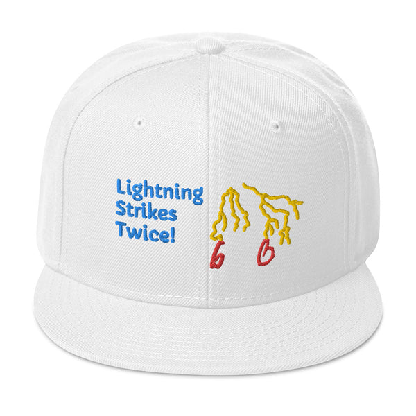 Lightning Strikes Twice Snapback Hat