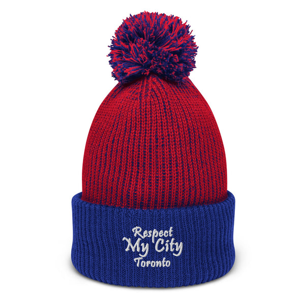 Respect My City Toronto Pom-Pom Beanie