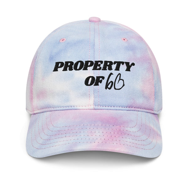PROPERTY OF bb Tie Dye Hat