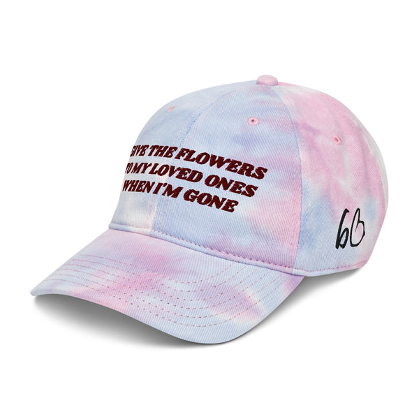 FLOWERS Tie Dye Hat