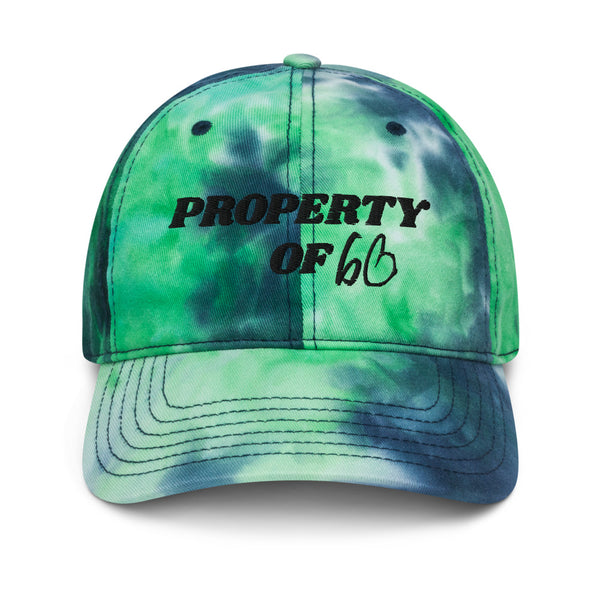 PROPERTY OF bb Tie Dye Hat