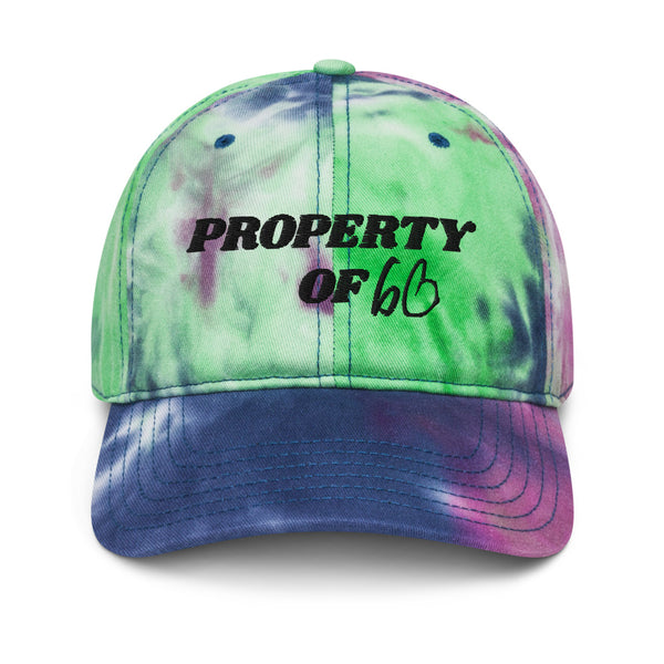 PROPERTY OF bb Tie Dye Hat
